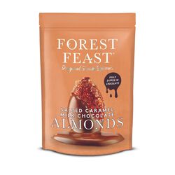 FOREST FEAST Forest Feast Salted Caramel Milk Chocolate Almond 120g