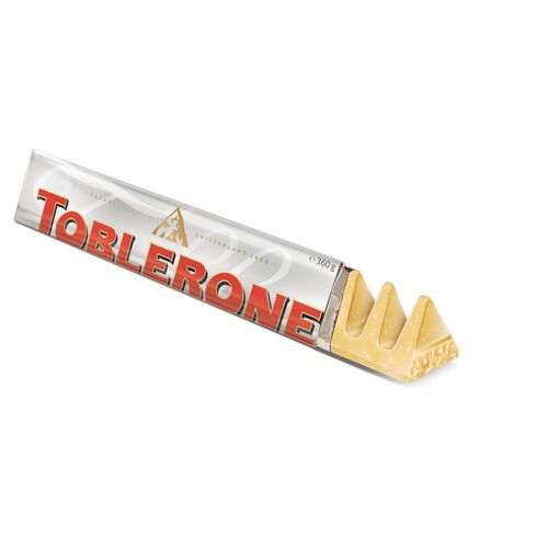 Toblerone White Chocolate Tube 360g