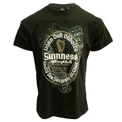 Guinness Guinness Bottle Green Irish Label T-Shirt L