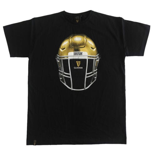 Guinness Black Guinness Helmet Mens T-shirt XL