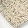 Patrick Francis Kids Oatmeal Speckled Wool Faux Bobble Hat 3/6