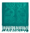 Patrick Francis Dynasty Green Celtic Design Wool Scarf 