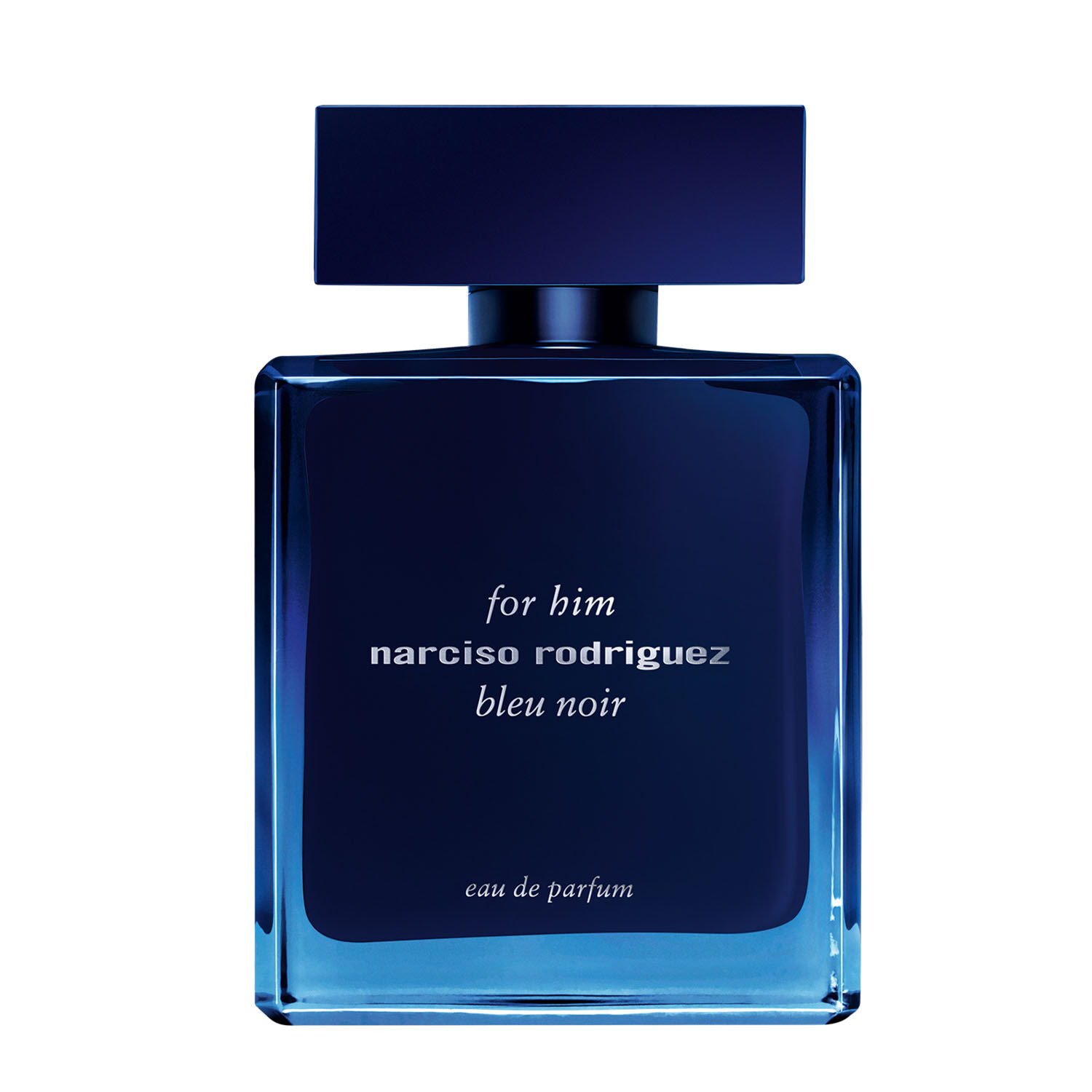 dark blue perfume bottle