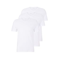 Boss Mens Underwear T-Shirt 3 Pack White Classic V-Neck