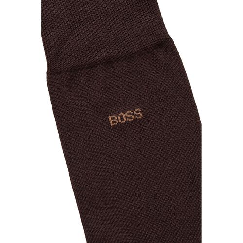 Boss Mens Socks Dark Brown George