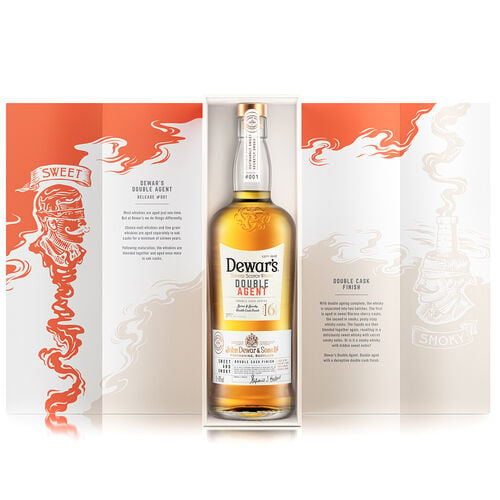 Dewar's Dewars 16 Year Old Double Agent Scotch Whisky 1L