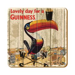 Guinness Toucan On Weathervane Coaster