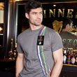 Guinness Grey Guinness Six Nations Woven Patch T-shirt XXL
