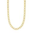 Pilgrim CHARM recycled curb necklace gold-plated