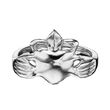 Claddagh Style 1 Sterling Silver Ring L L