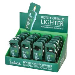 Souvenir Single Ireland Lighter Bottle Opener