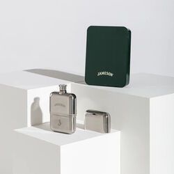 Jameson Free Hip Flask when you spend €50 on Jameson products*
