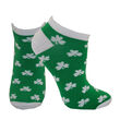 Souvenir Green/White Shamrock Ladies Socks