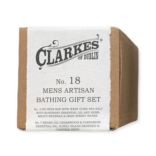 Clarke's of Dublin No. 18  Gentleman's Artisan Bathing Gift Set