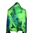 Clare O' Connor 100% Bamboo Green Handrolled Large Scarf 70x200cm