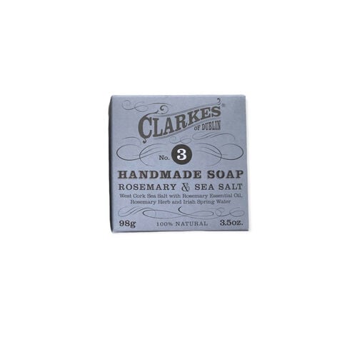 Clarke's of Dublin Rosemary & Sea Salt Handmade Soap - No. 3