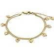 Pilgrim TABITHA recycled 2-in-1 bracelet gold-plated