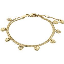 Pilgrim TABITHA recycled 2-in-1 bracelet gold-plated