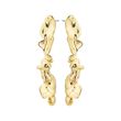 Pilgrim PULSE recycled earrings gold-plated