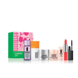 Clinique Online Exclusive - 7 Piece Gift Set worth €68
 Free with a purchase of 2 or more Clinique products*