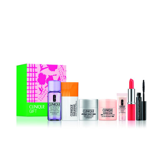 Clinique Free 7 piece gift when you purchase 2 Clinique skincare products*