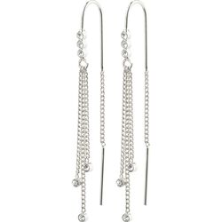 Pilgrim SHEA recycled crystal earrings silver-plated