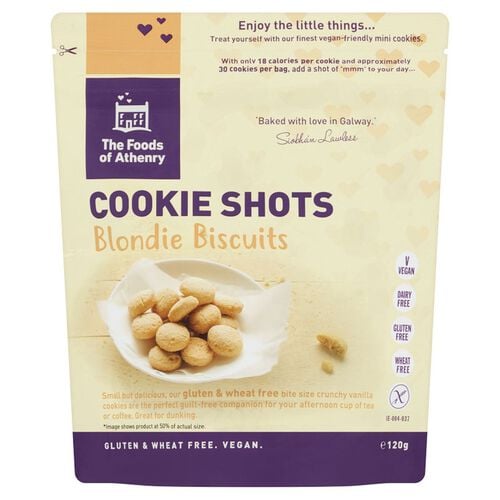 Foods of Athenry Gluten Free Cookie Shots 'Blondies'