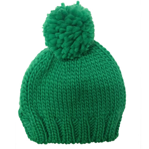 Traditional Craft Kids Kids Green Sheep Knitted Hat 1-2 Years