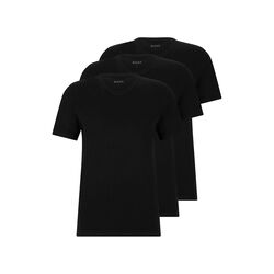 Boss Mens Underwear T-Shirt 3 Pack Black Classic Round Neck