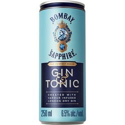 Bombay Sapphire Bombay Sapphire & Tonic RTD 250ml