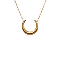 Loinnir Jewellery Torc Sterling Silver Necklace 18ct Gold