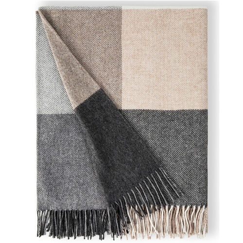 Avoca Rome Cashmere Blend Throw Woven in the Avoca Mill in Ireland
