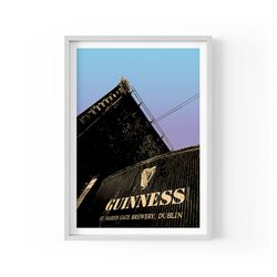 Jando Guinness Gate Print A4
