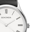 Sekonda Watches Easy Reader Men's Watch 1853 Silver / Black strap