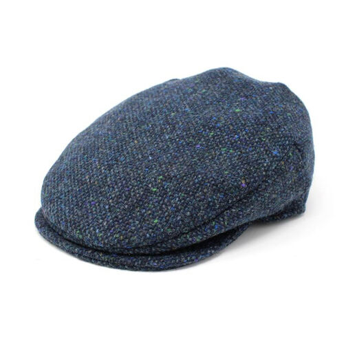 Hanna Hats Vintage Plain Tweed Flat Cap