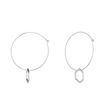 Juvi Designs Causeway Collection Hoop Earrings In S Silver
