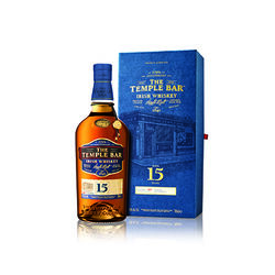 The Temple Bar 15 Year Old Gift Box Irish Whiskey 70cl