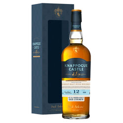 Knappogue Castle 12 Year Old Cask Strength IWC Irish Whiskey 70cl