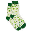 Patrick Francis Cream Shamrock Ladies Socks One size