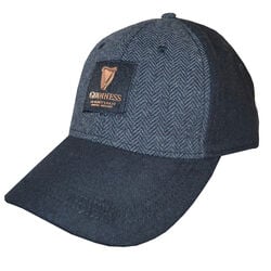Guinness Guinness Black Embossed Tweed Baseball Cap