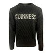 Guinness Black Aran Knit Jumper XS