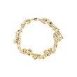 Pilgrim PULSE recycled statement necklace gold-plated