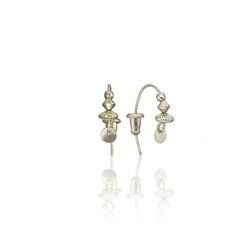 Scribble and Stone 14ct GoldFill Sparkle Hook Earrings