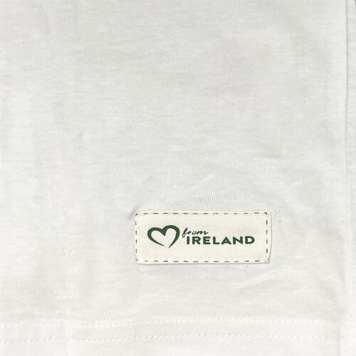 Irish Memories White Ireland Stamp T-Shirt XS