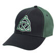 Traditional Craft Adults Black Celtic Twist Embroidery Baseball Cap