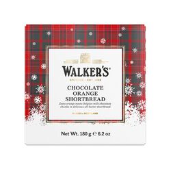 Walker's Shortbread Chocolate Orange Squares 180g