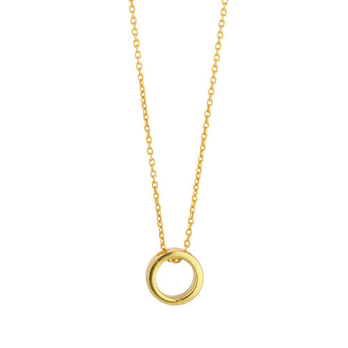 Juvi Designs Circle Gold Vermeil Pendant