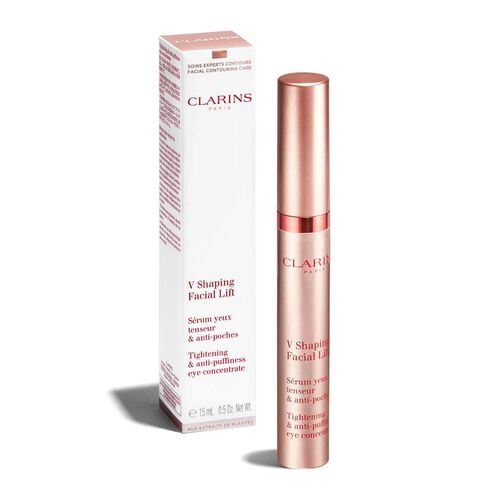 Clarins V-Shaping Facial Lift Tightening and Anti-Puffiness Eye Concentrate 15ml