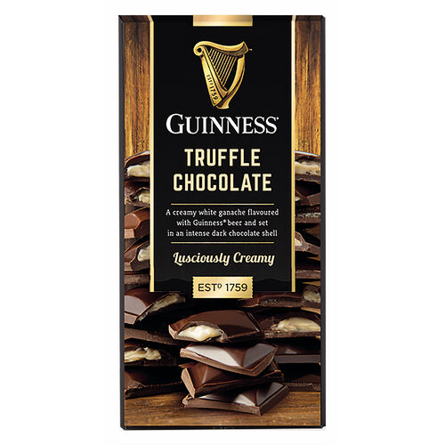 Guinness Guinness Luxury Dark Chocolate Truffle Bar 90g