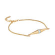 Scribble and Stone 14kt Gold Fill Axiom Bracelet